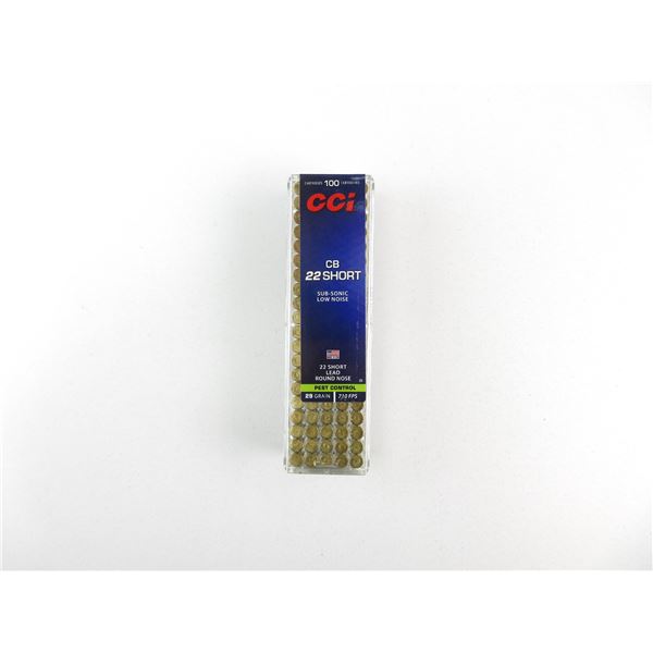CCI CB .22 SHORT AMMO LOT