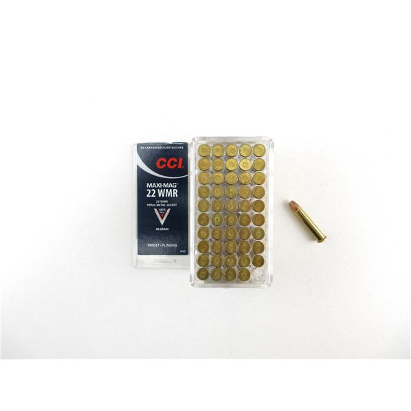 CCI MAXI-MAG .22 WMR AMMO LOT