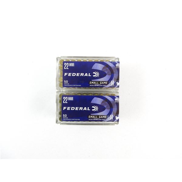FEDERAL .22 WMR AMMO LOT