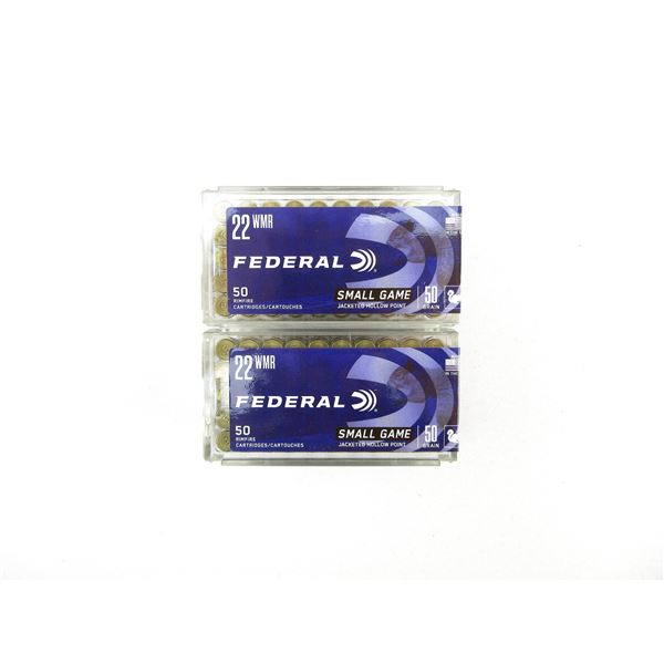 FEDERAL .22 WMR AMMO LOT