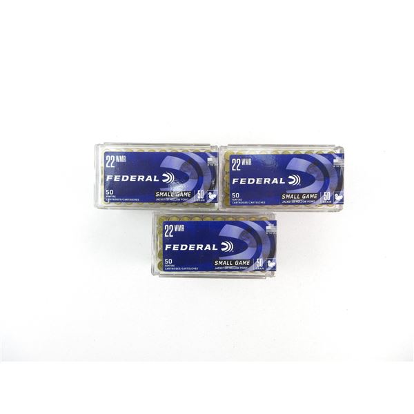 FEDERAL .22 WMR AMMO LOT