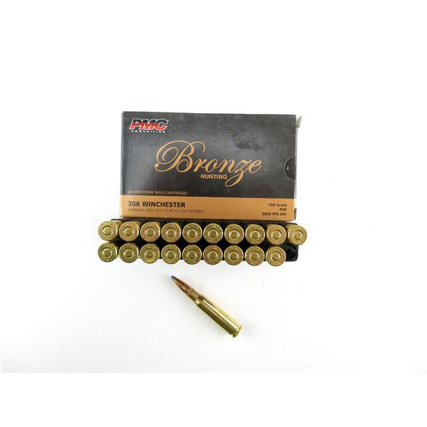 PMC BRONZE .308 WIN AMMO LOT