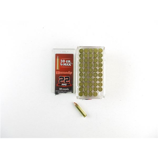 HORNADY .22 MAGNUM AMMO LOT