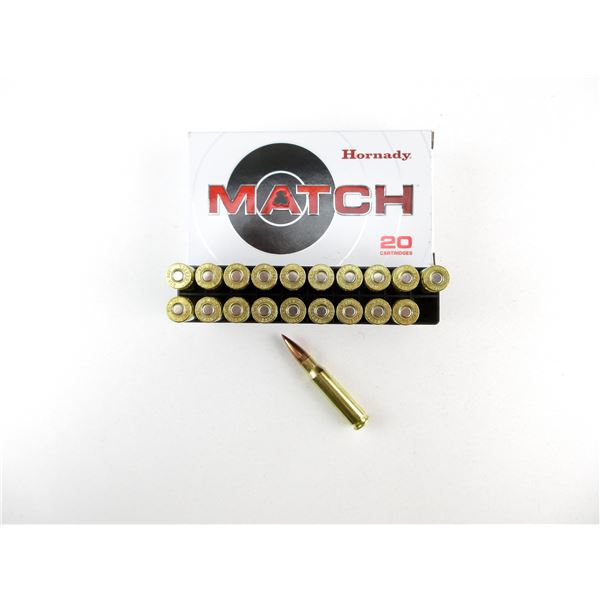 HORNADY MATCH .308 WIN AMMO LOT