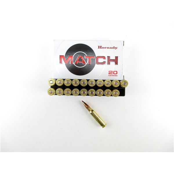 HORNADY MATCH .308 WIN AMMO LOT
