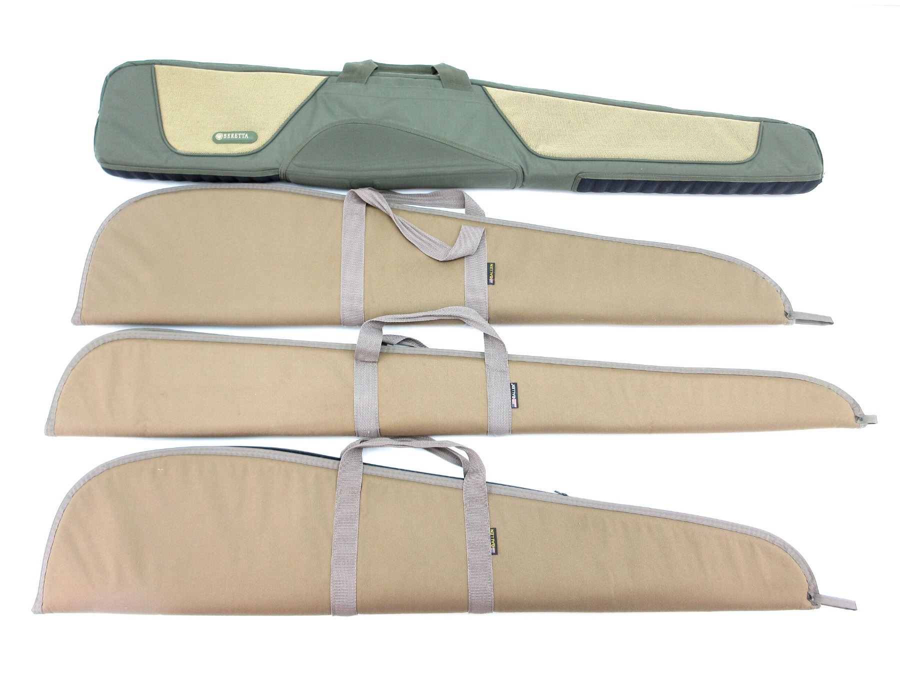 ASSORTED SOFT PADDED RIFLE CASES LOT