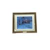 Image 1 : "STRATEGY IN THE SNOW" FRAMED PRINT