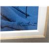 Image 3 : "STRATEGY IN THE SNOW" FRAMED PRINT