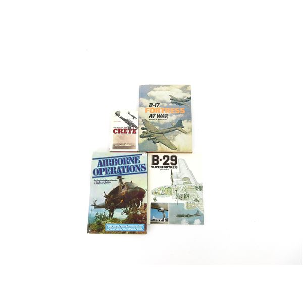 ASSORTED MILITARY AIRCRAFT BOOK LOT