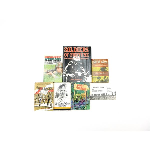 ASSORTED MILITARY BOOK LOT