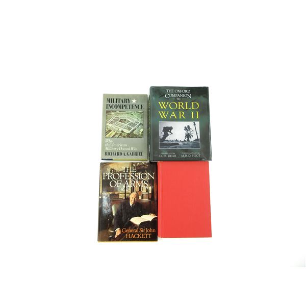 ASSORTED MILITARY BOOK LOT