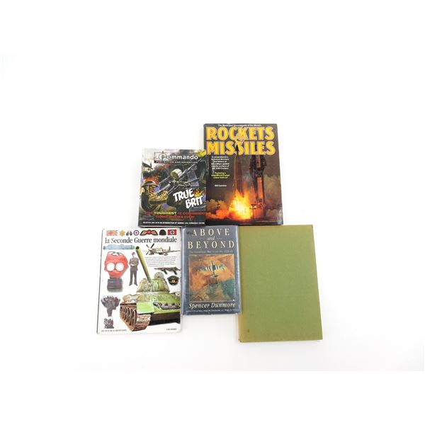 ASSORTED MILITARY BOOK LOT