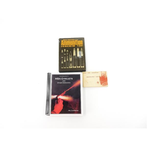 ASSORTED MILITARY WEAPONRY BOOK LOT