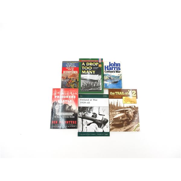 ASSORTED WWII MILITARY BOOK LOT