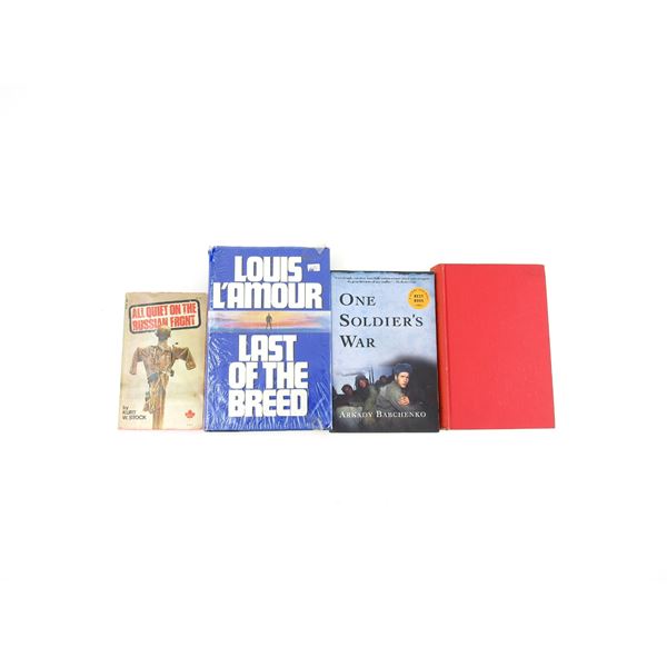 ASSORTED RUSSIAN MILITARY BOOK LOT