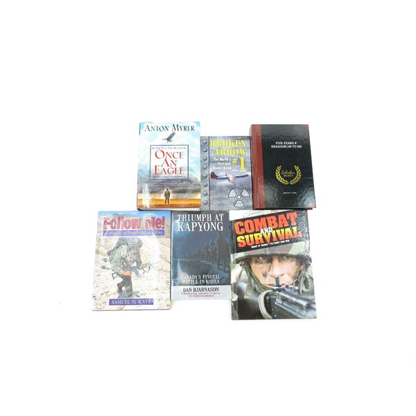 ASSORTED MILITARY BOOK LOT