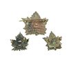 Image 2 : ASSORTED WWI CANADIAN MILITARY BADGE LOT