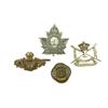 Image 1 : ASSORTED WWI / WWII CANADIAN MILITARY BADGE LOT