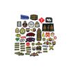 Image 1 : ASSORTED CANADIAN MILITARY CLOTH BADGES LOT