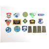Image 1 : ASSORTED MILITARY BADGES, STICKERS, ETC. LOT