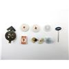 Image 8 : ASSORTED WWII / POST-WWII GERMAN BADGES, BUTTONS, RIBBONS, ETC. LOT