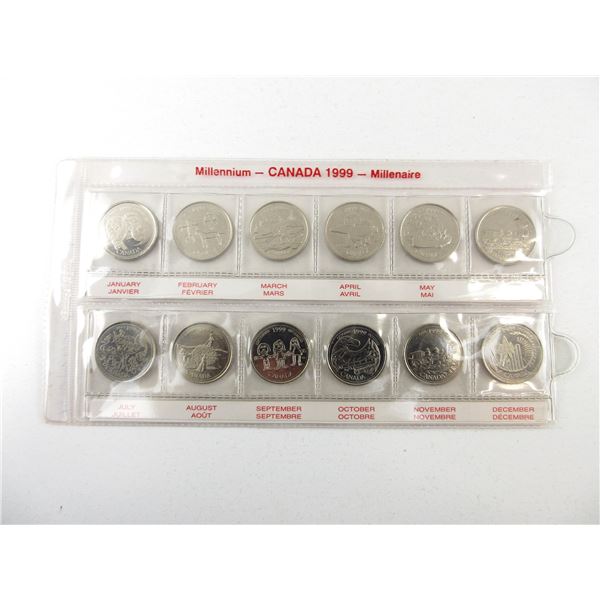 CANADIAN MILLENNIUM 1999 COIN SET
