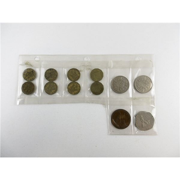 ASSORTED BRITISH COIN LOT