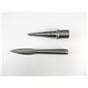 Image 2 : INDIA MILITARY LANCE HEAD AND BUTT CAP LOT
