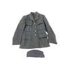 Image 1 : WWII ERA RCAF CORPORAL TUNIC AND MODERN WEDGE CAP LOT