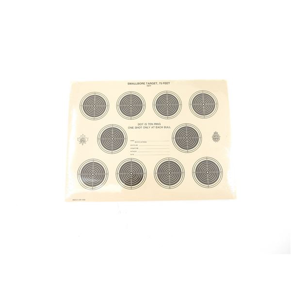 DCRA SMALL BORE TARGETS LOT