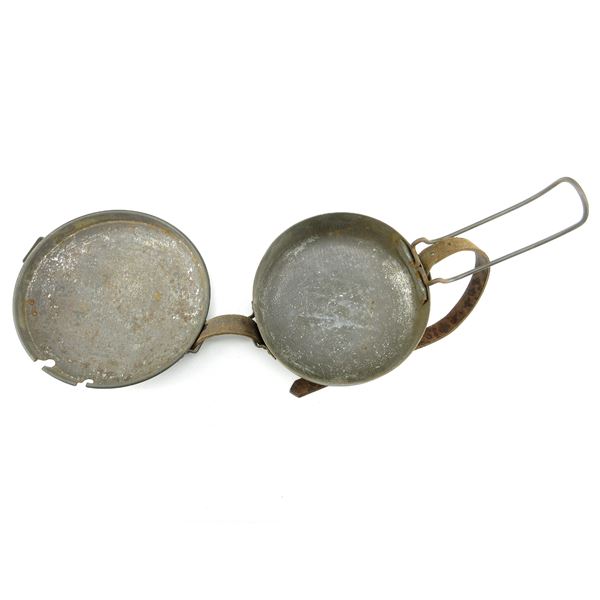 WWI CANADIAN MILITARY CAVALRY MESS TIN