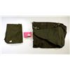 Image 1 : UNKNOWN MILITARY HALF SHELTER, U.S. MILITARY WOOL BLANKET, ETC. LOT