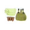 Image 1 : REPRODUCTION WWII GERMAN AMMO POUCH AND BAGS LOT