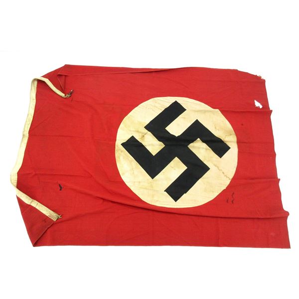 WWII GERMAN SIGNED FLAG
