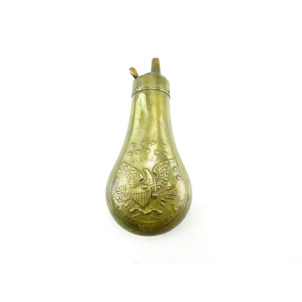 ANTIQUE COLT PISTOL POWDER FLASK