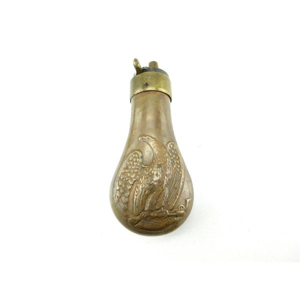 ANTIQUE COLT PISTOL POWDER FLASK