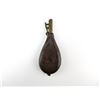 Image 2 : ANTIQUE LEATHER SHOT FLASK
