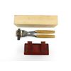Image 2 : UNKNOWN BULLET MOLD WITH HANDLES AND LOADING BLOCKS LOT