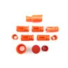 Image 2 : ASSORTED AIRSOFT RIFLE FLASH HIDERS LOT