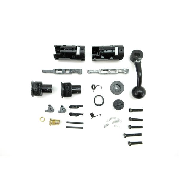ASSORTED AIRSOFT RIFLE PARTS LOT