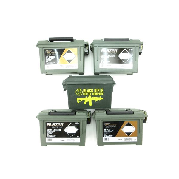 ASSORTED DRY AMMO BOXES LOT