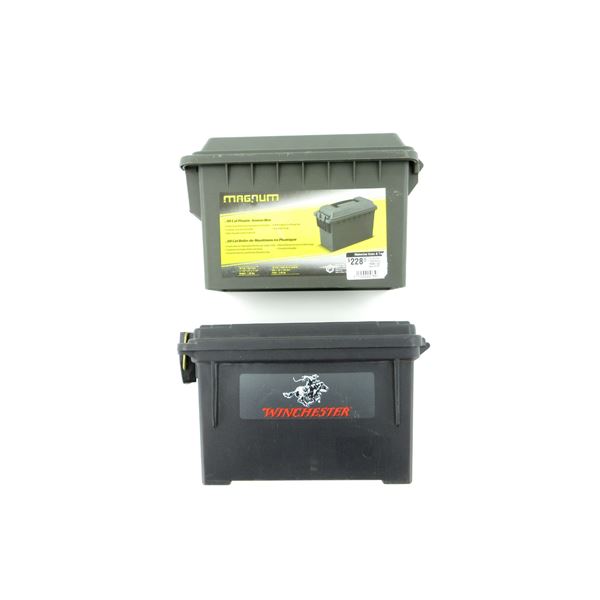 ASSORTED DRY AMMO BOXES LOT
