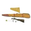 Image 2 : UNKNOWN MAKER 16 GAUGE SINGLE SHOT SHOTGUN RECEIVER AND GUN CASE LOT