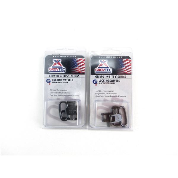 GROVTEC LOCKING SLING SWIVELS LOT