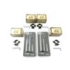 Image 1 : KEYMOD SHORT ACCESSORY RAILS AND 1" SCOPE ADAPTER WEAVER BASES LOT