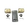 Image 1 : KEYMOD SHORT ACCESSORY RAILS AND 1" SCOPE ADAPTER WEAVER BASES LOT