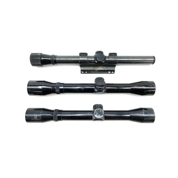 ASSORTED RIFLE SCOPES LOT