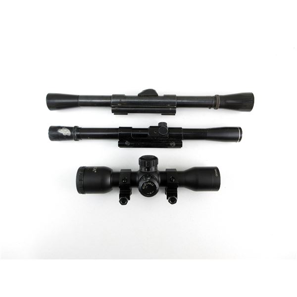 ASSORTED RIFLE SCOPES LOT