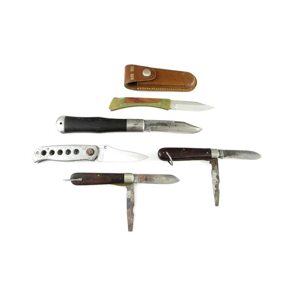 ASSORTED FOLDING KNIVES LOT