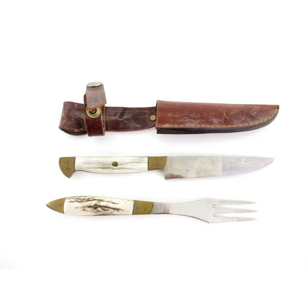 CUSTOM FORK AND KNIFE LOT